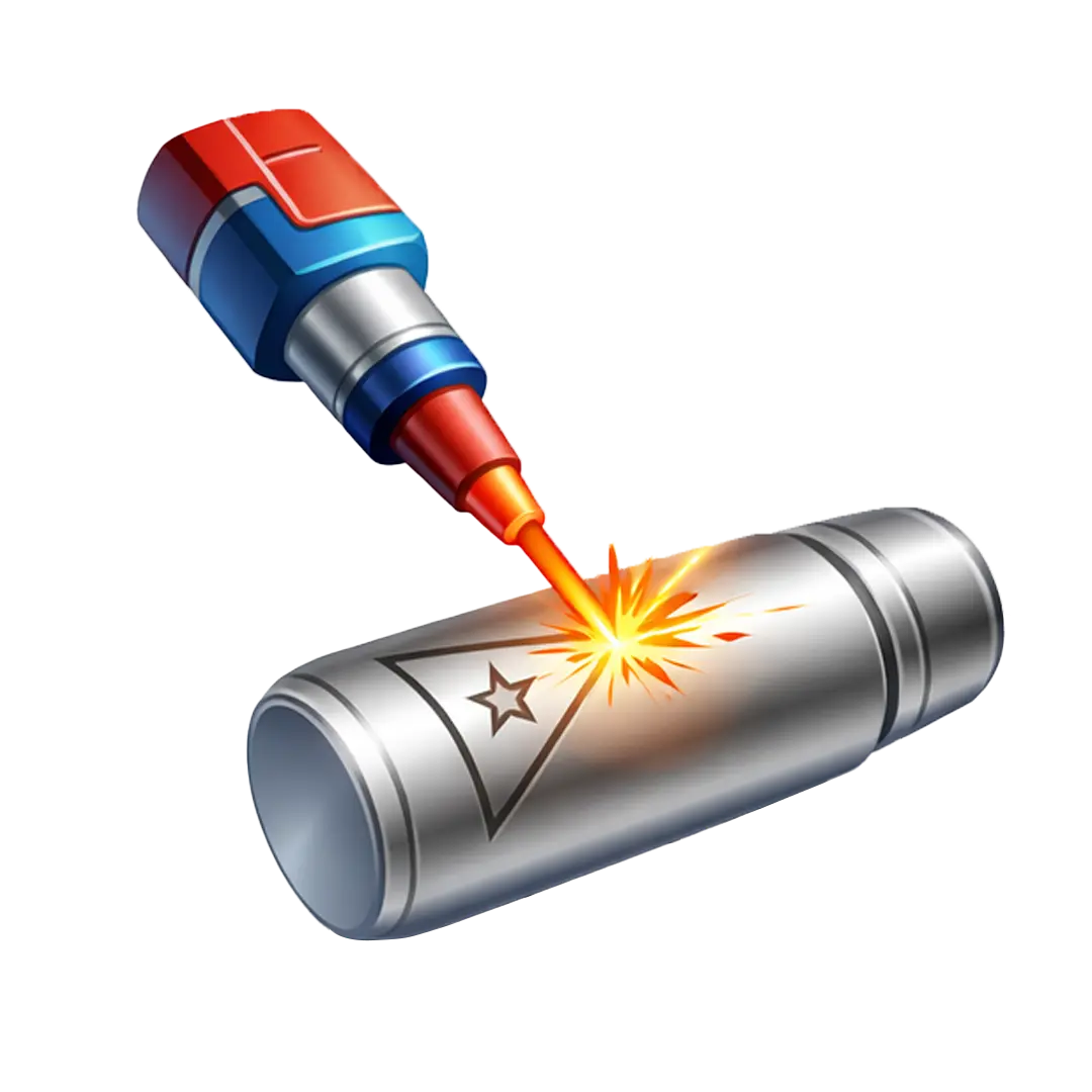 Grabado laser en termos personalizados con diseño