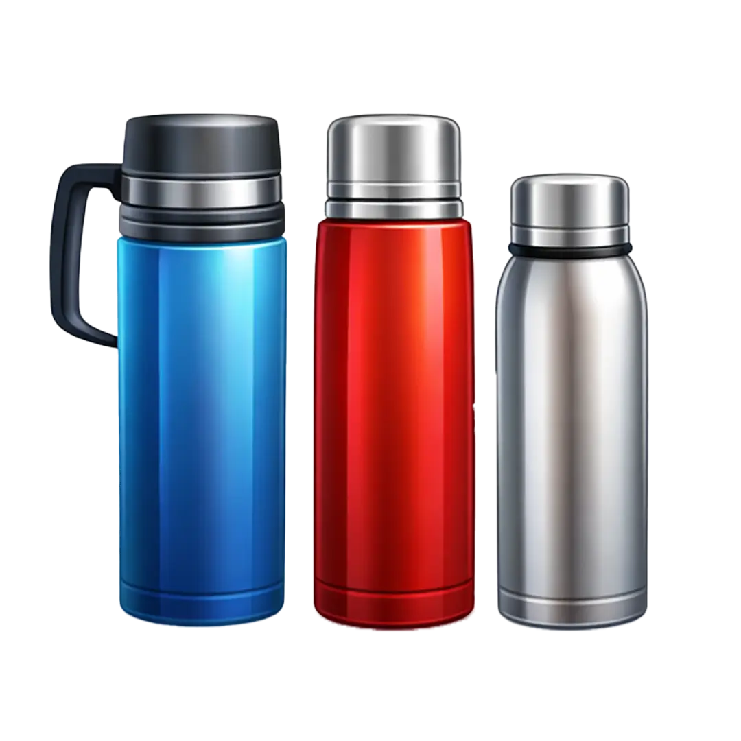 Variedad de termos de acero inoxidable para venta en mayoreo